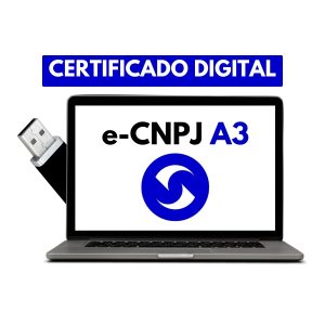 Certificado Digital e-CNPJ A3 Com Token Com Validade de 36 Meses